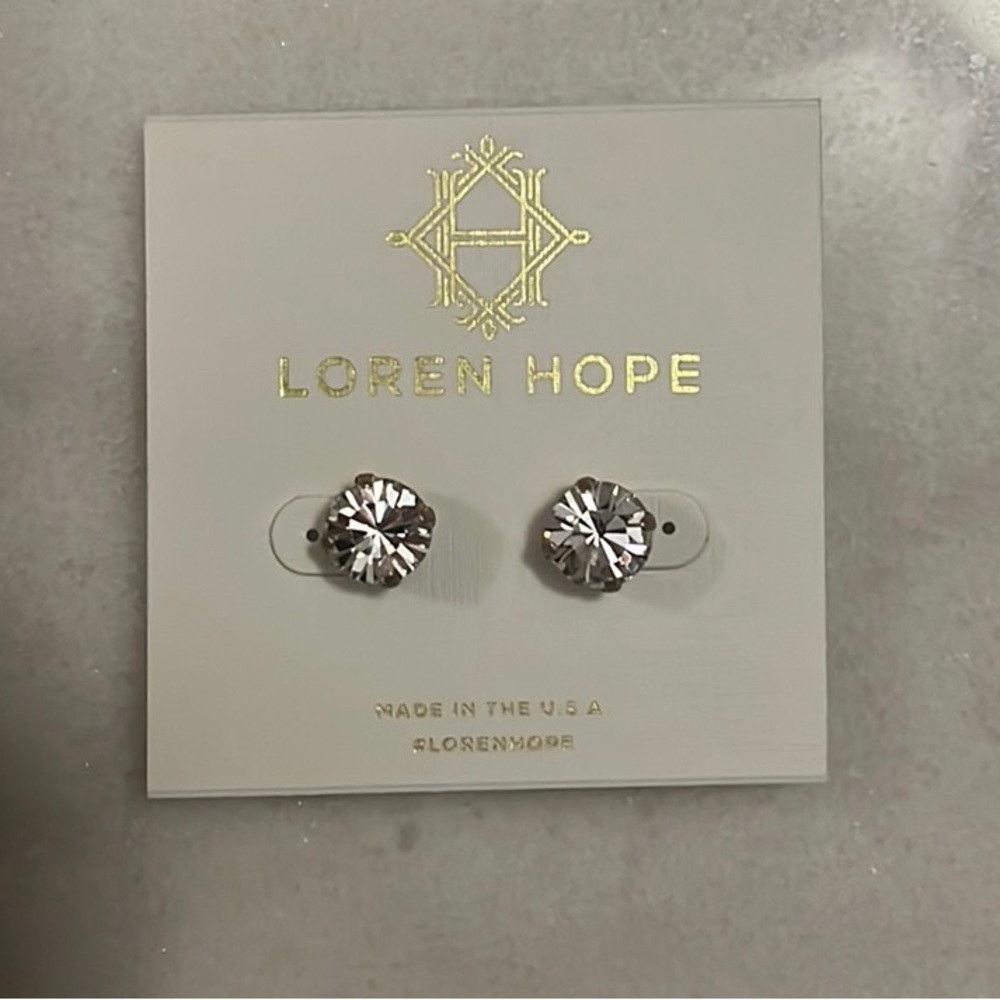 Loren Hope Kaylee Stud Crystal NWT